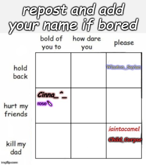Child_Corpse | made w/ Imgflip meme maker