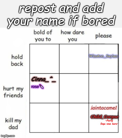 I guess this is a trend now lol | -Pervy Sage wuz here- | made w/ Imgflip meme maker