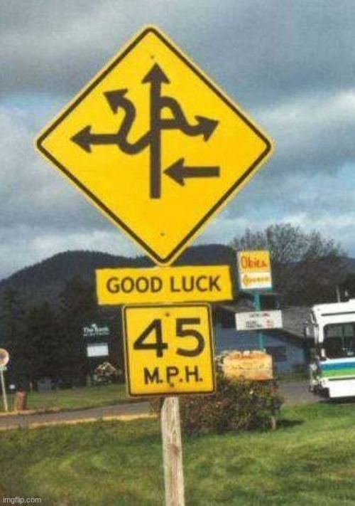 Ummm | image tagged in funny road signs,road signs | made w/ Imgflip meme maker