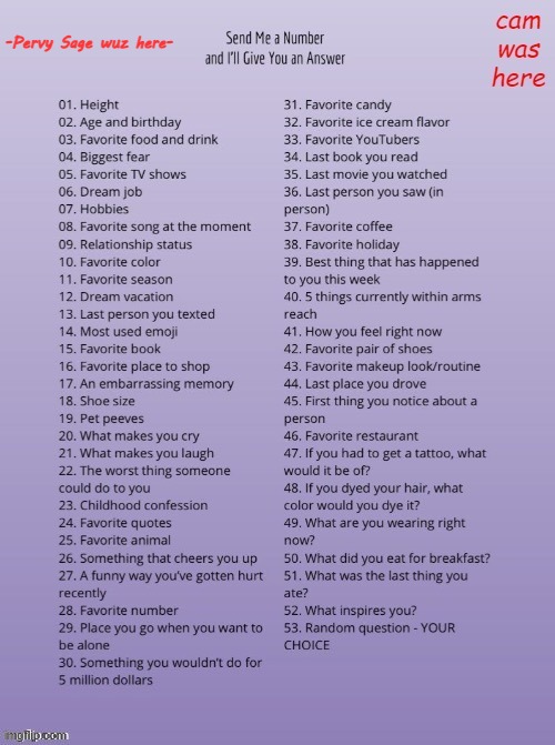 Wow, 2 trends in one day lol & no, I'm not gonna do all of 'em | -Pervy Sage wuz here- | made w/ Imgflip meme maker