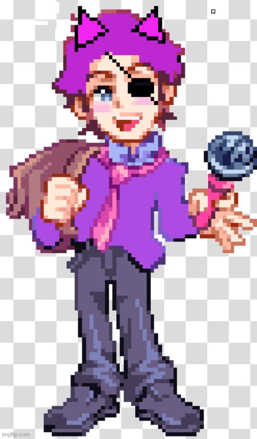 pyro but he's senpai | made w/ Imgflip meme maker