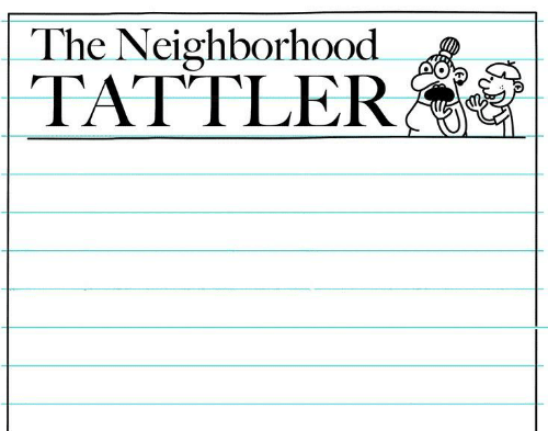 High Quality The Neighborhood TATTLER Blank Meme Template