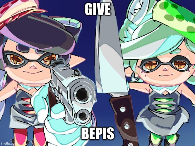 art is not mine |  GIVE; BEPIS | made w/ Imgflip meme maker