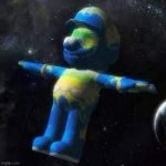 Mario Earth Blank Meme Template