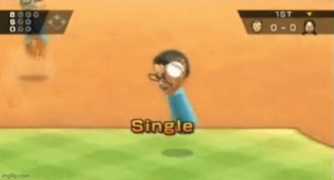Wii Sports single | image tagged in wii sports single | made w/ Imgflip meme maker