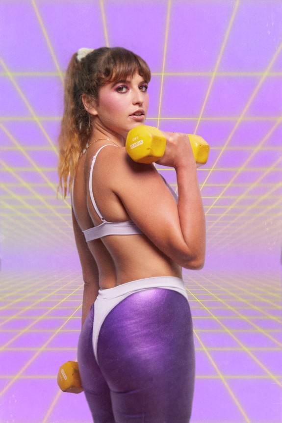 High Quality 80s exercise Blank Meme Template
