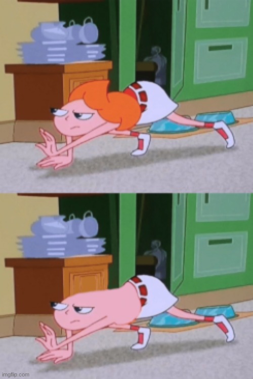 hahaha, candace go brrr | image tagged in lol,phineas and ferb,xd,bald boi | made w/ Imgflip meme maker