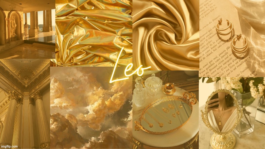 leo aesthetic wallpaper | image tagged in leo,zodiac signs | made w/ Imgflip meme maker