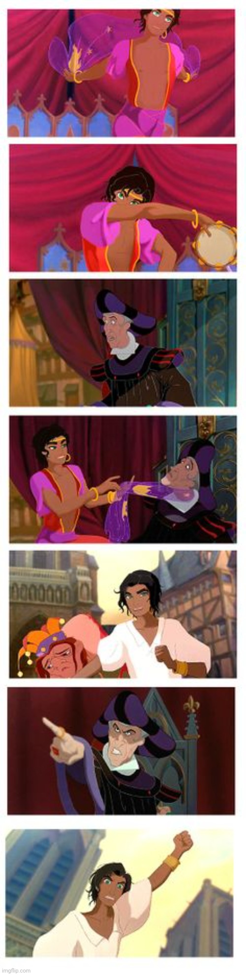 No thanks. I prefer Esmeralda as a girl. | made w/ Imgflip meme maker