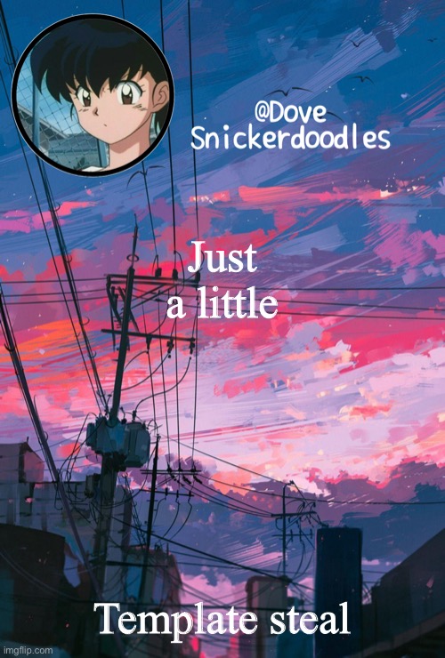 Please don’t make this a trend again | Just a little; Template steal | image tagged in announcement | made w/ Imgflip meme maker