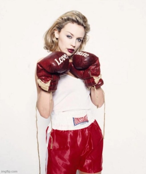 One-Two Punch | image tagged in kylie boxer love hate | made w/ Imgflip meme maker