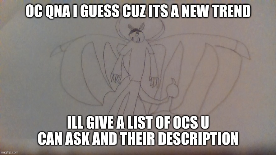ITS A TREND SO GOTTA FOLLOW THE HERD | OC QNA I GUESS CUZ ITS A NEW TREND; ILL GIVE A LIST OF OCS U CAN ASK AND THEIR DESCRIPTION | image tagged in carlos | made w/ Imgflip meme maker