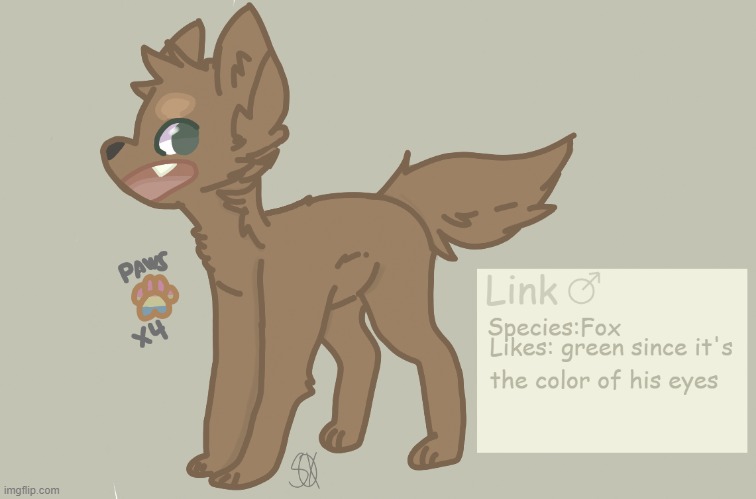 I present link the fox! | made w/ Imgflip meme maker