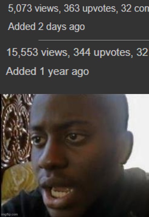 disappointing | image tagged in blank meme template,disappointed black guy,memes,stop reading the tags | made w/ Imgflip meme maker