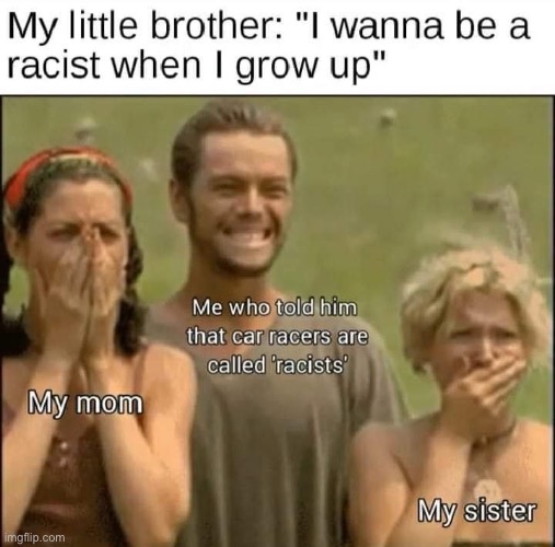 Oof | image tagged in racist,racism,oof,repost,reposts,reposts are awesome | made w/ Imgflip meme maker