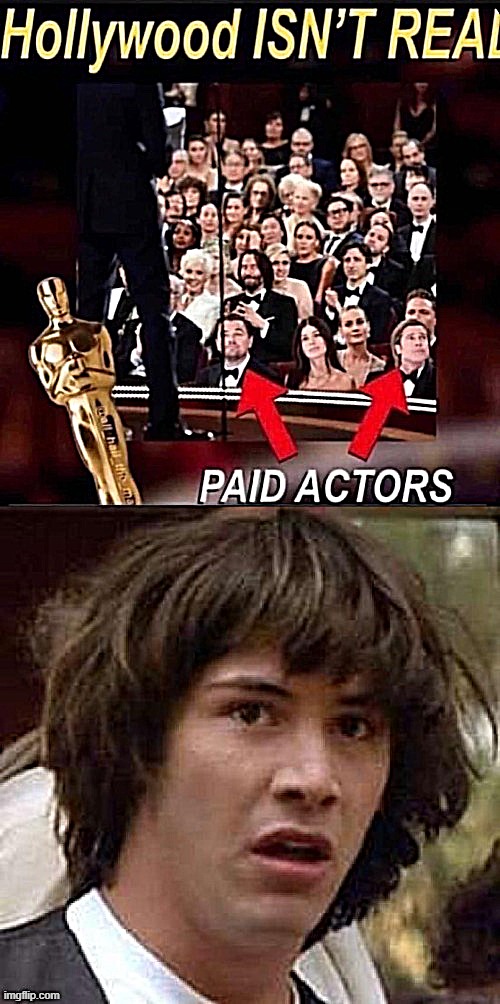 keanu is shook | image tagged in conspiracy keanu,keanu,conspiracy,conspiracy theories,hollywood,boycott hollywood | made w/ Imgflip meme maker