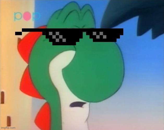 Skeptical Yoshi | image tagged in skeptical yoshi | made w/ Imgflip meme maker