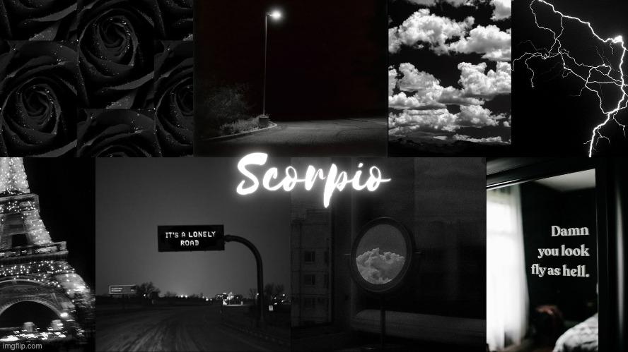 scorpio aesthetic wallpaper | image tagged in scorpio,zodiac signs | made w/ Imgflip meme maker