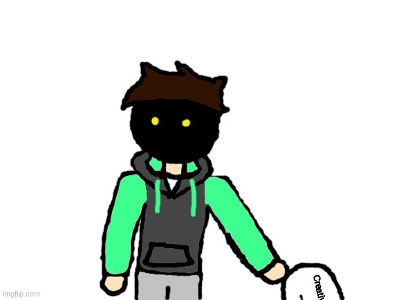 "Ok here's my face reveal" (Idk how I thought of this anyway, I just drew it and thought I'd use it as a fake face reveal, idk) | made w/ Imgflip meme maker