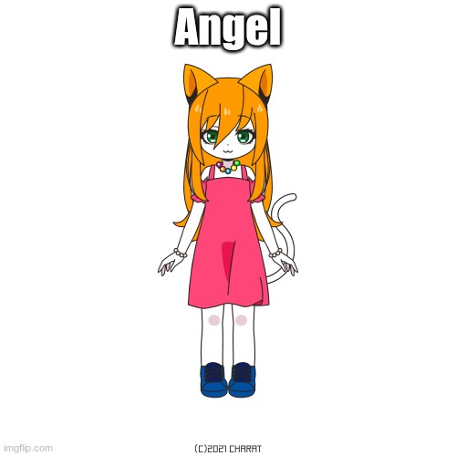 UwU | Angel | image tagged in charat | made w/ Imgflip meme maker