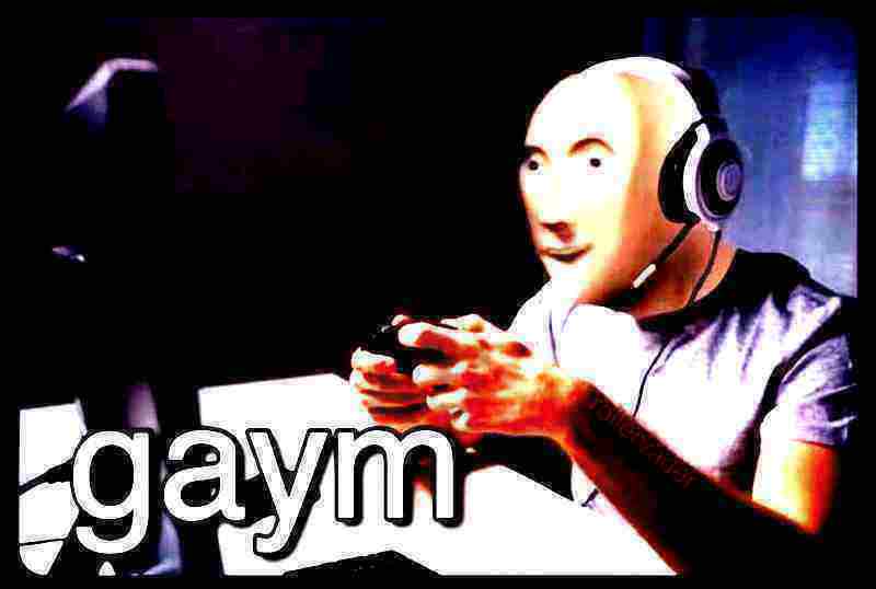 Meme man gaym deep-fried 3 Blank Meme Template