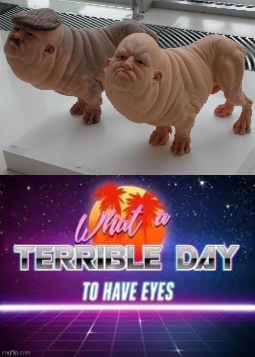 creative title | image tagged in what a terrible day to have eyes | made w/ Imgflip meme maker