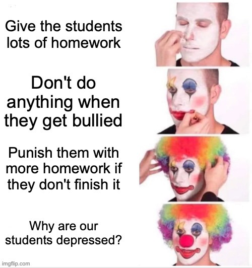why school | made w/ Imgflip meme maker