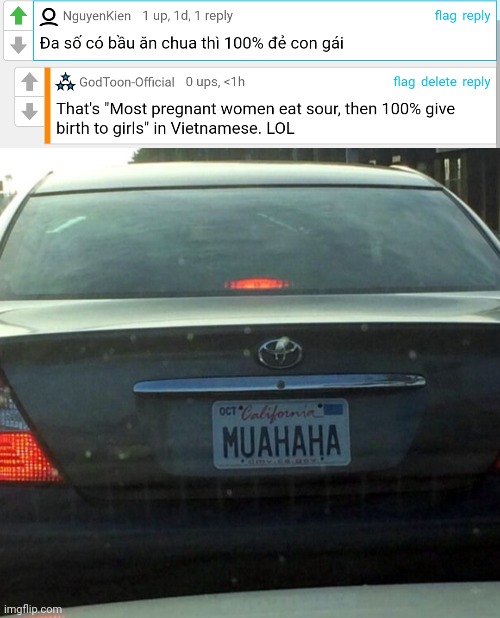 Hilarious. | image tagged in license plate | made w/ Imgflip meme maker