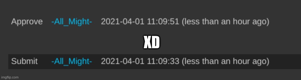 XD | made w/ Imgflip meme maker