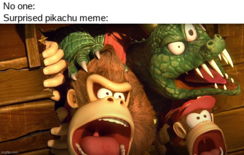 pika | image tagged in donkey kong | made w/ Imgflip meme maker