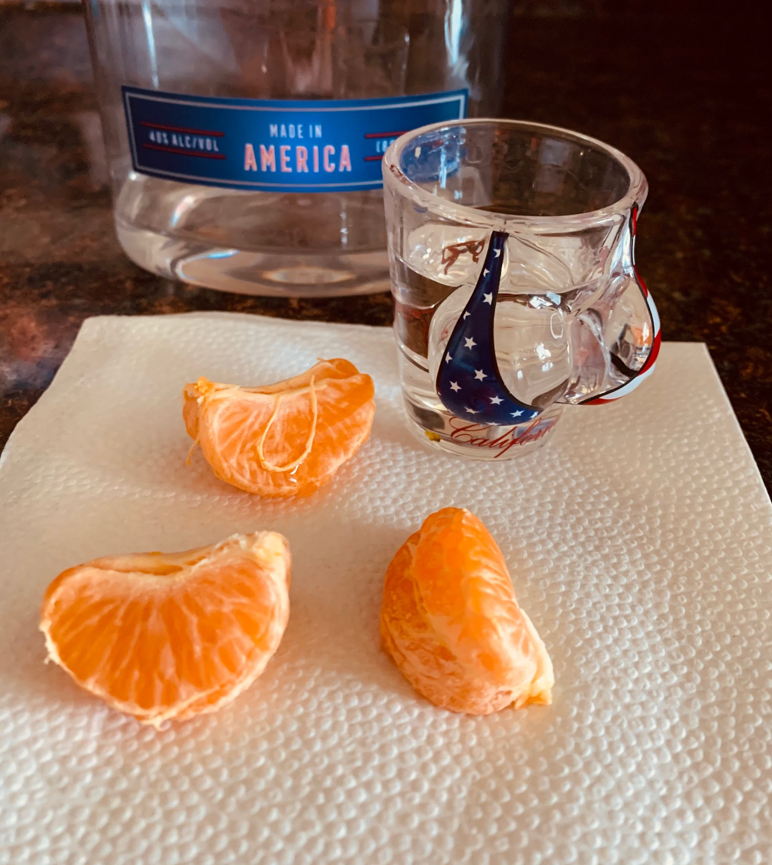 Vodka and Tangerine Blank Meme Template