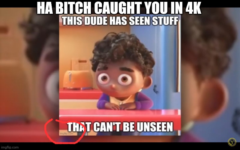 HA BITCH CAUGHT YOU IN 4K | made w/ Imgflip meme maker