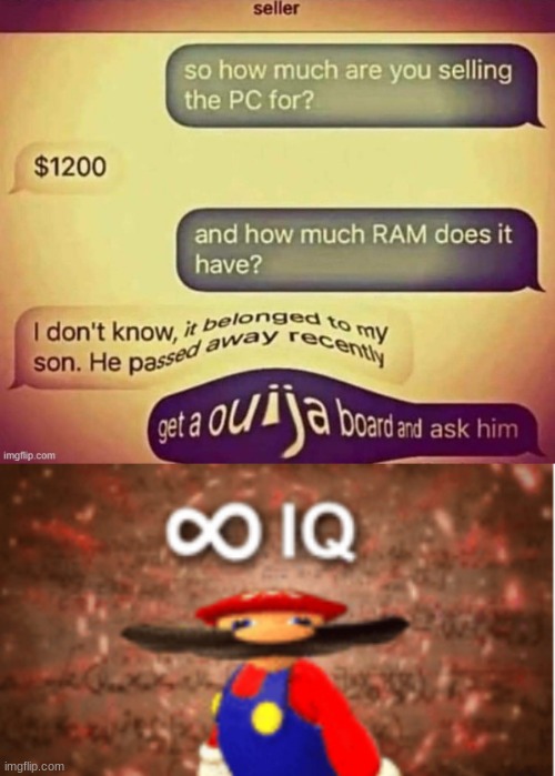 image tagged in infinite iq | made w/ Imgflip meme maker