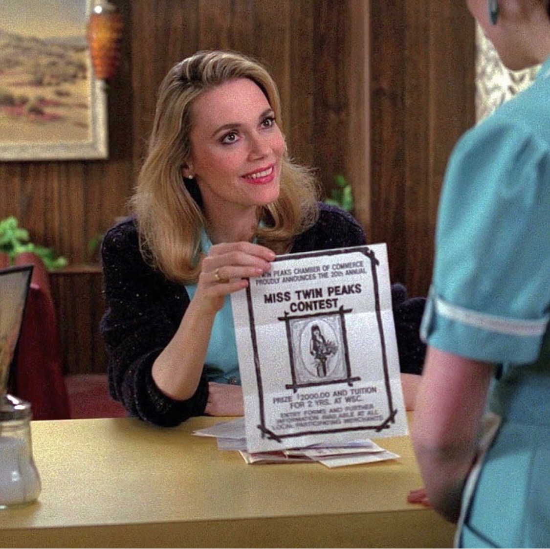 High Quality Miss Twin Peaks Contest Blank Meme Template