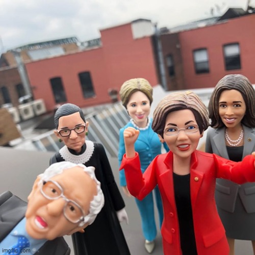 ayyyy Bernie | image tagged in democrat action figures | made w/ Imgflip meme maker