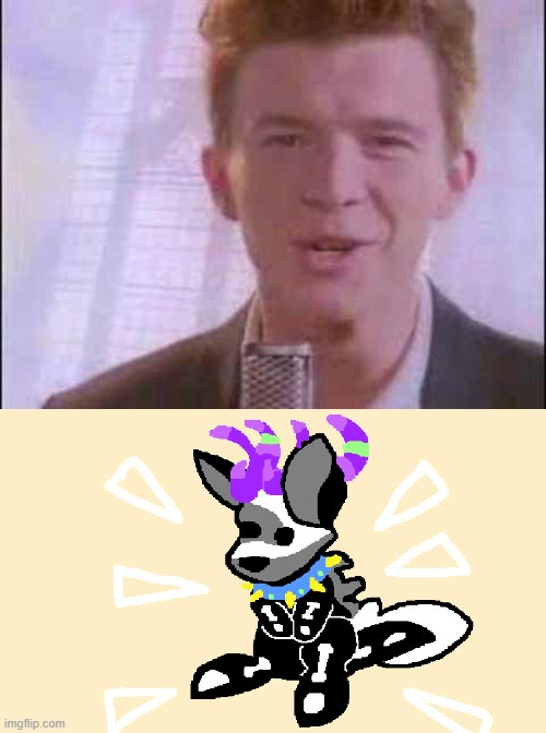 image tagged in rick roll | made w/ Imgflip meme maker