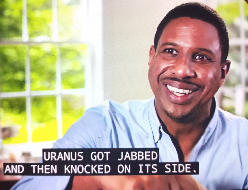 Uranus got jabbed Blank Meme Template