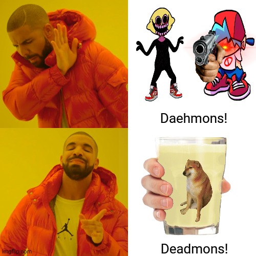 Daehmons! Deadmons! | image tagged in memes,demons,the walking dead | made w/ Imgflip meme maker