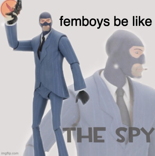 Meet The Spy | femboys be like | image tagged in meet the spy | made w/ Imgflip meme maker