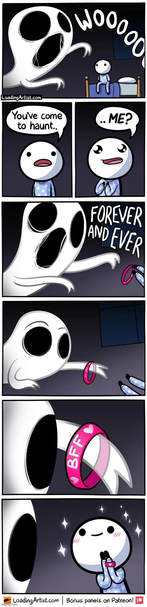 aw! | image tagged in funny,ghosts,comics | made w/ Imgflip meme maker