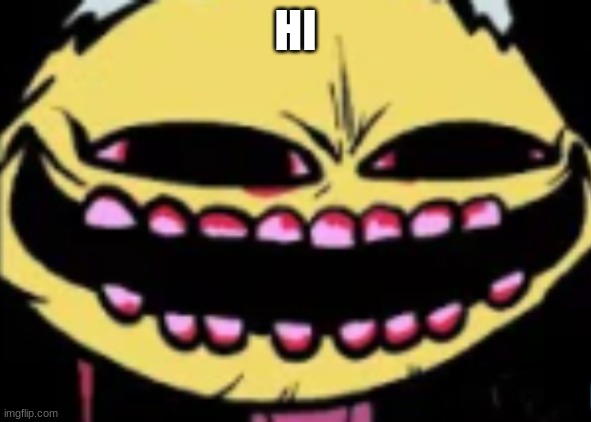 Lenny Lemon Demon | HI | image tagged in lenny lemon demon | made w/ Imgflip meme maker