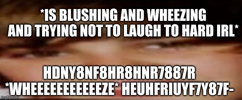 *CHOKES WHILE LOOKING AT NOTIFS* | *IS BLUSHING AND WHEEZING AND TRYING NOT TO LAUGH TO HARD IRL*; HDNY8NF8HR8HNR7887R *WHEEEEEEEEEEEZE* HEUHFRIUYF7Y87F- | image tagged in justin beiber | made w/ Imgflip meme maker