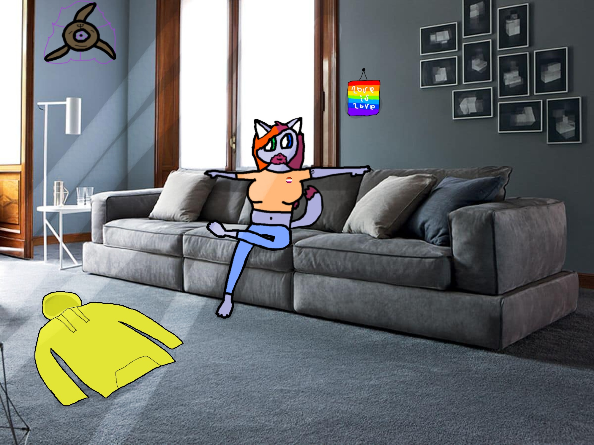 Some art of Sweet Luv I drew, what do you think of it? | made w/ Imgflip meme maker