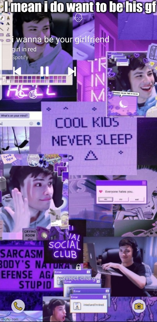I mean i do want to be his gf | made w/ Imgflip meme maker