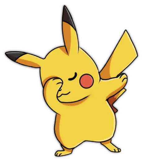 Dabbing Pikachu Blank Meme Template