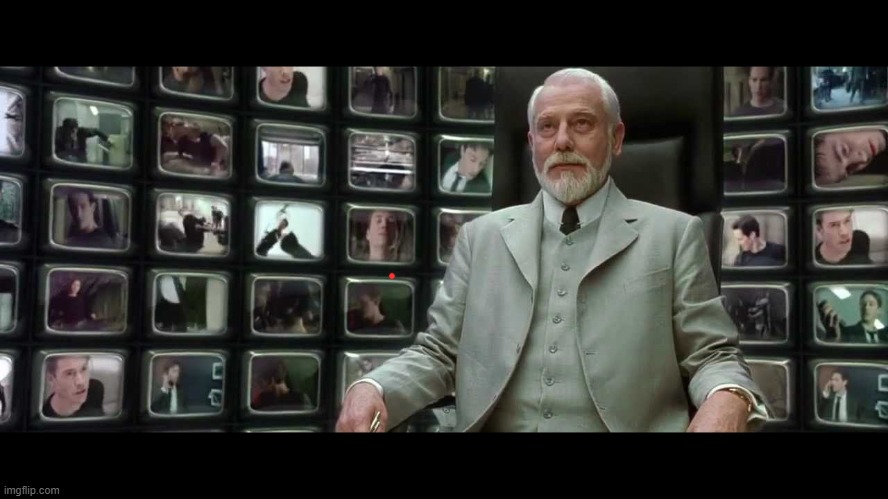 Matrix Architect | image tagged in matrix architect | made w/ Imgflip meme maker