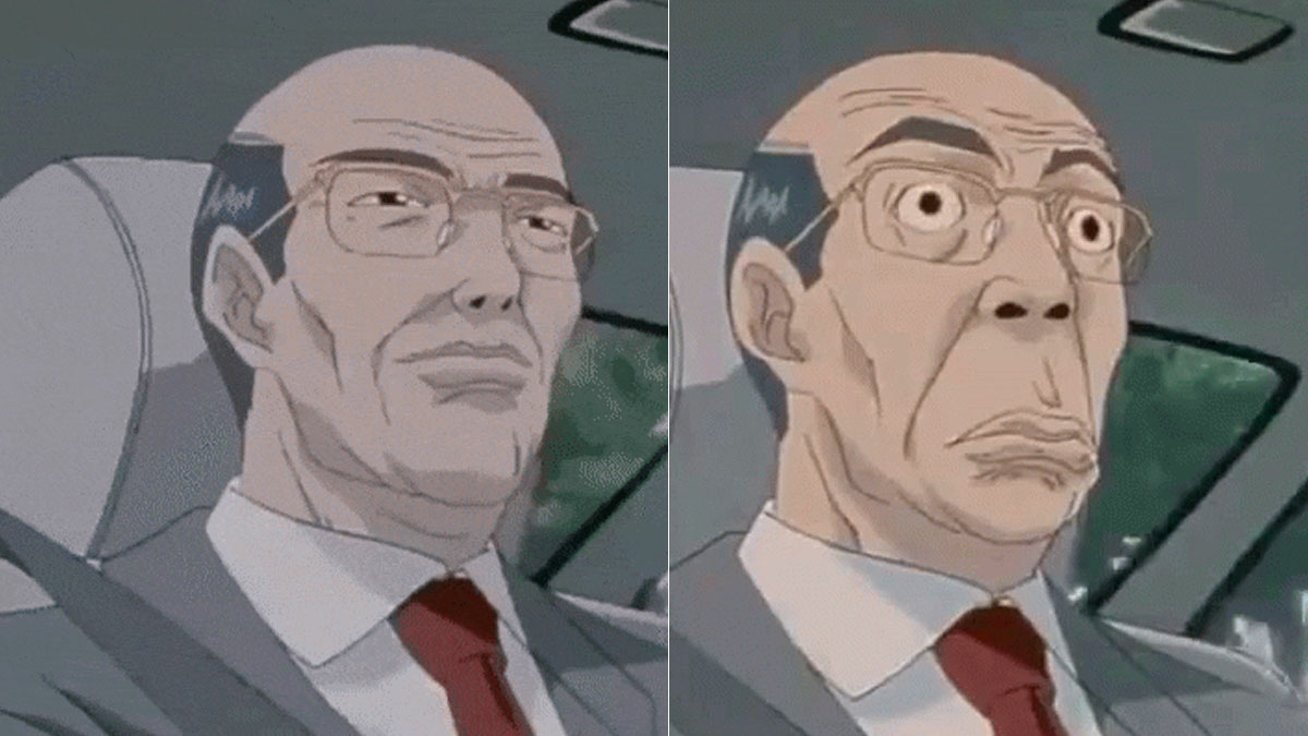 High Quality Worried Hiroshi Uchiyamada GTO Blank Meme Template