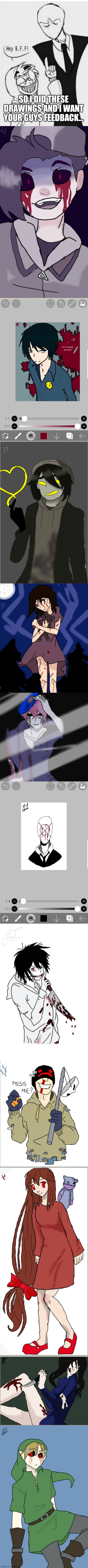.... | SO I DID THESE DRAWINGS AND I WANT YOUR GUYS FEEDBACK... | made w/ Imgflip meme maker