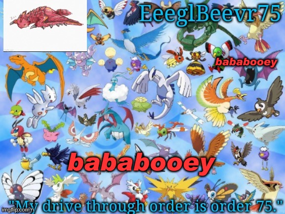 bababooey | bababooey; bababooey | image tagged in yet another eeglbeevr75 announcementt | made w/ Imgflip meme maker