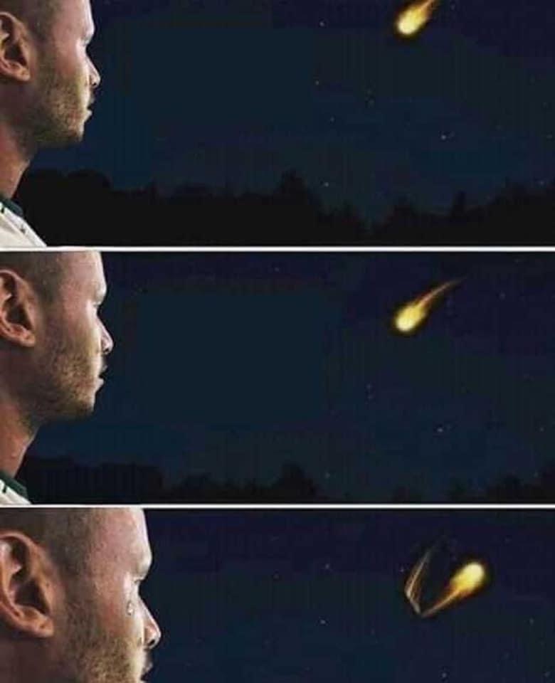 High Quality Shooting Star Reject Blank Meme Template